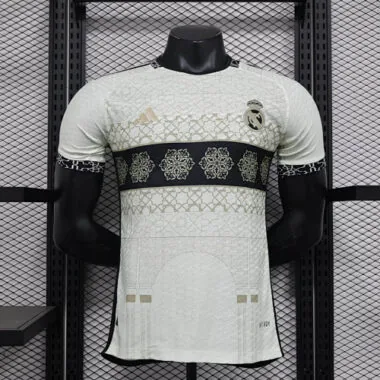 24-25 Real Madrid Special Edition White Mandala Player Version Shirt
