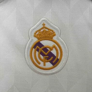 88-89 Real Madrid Home Retro Kit Vintage Shirt