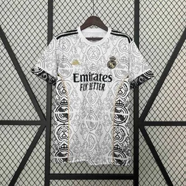 24-25 Real Madrid Multi-Color International White Kit