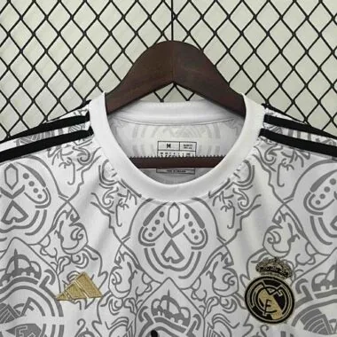 24-25 Real Madrid Multi-Color International White Kit