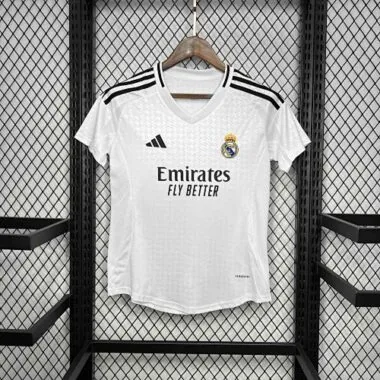 24-25 Real Madrid Home Women Kit Football Uniform