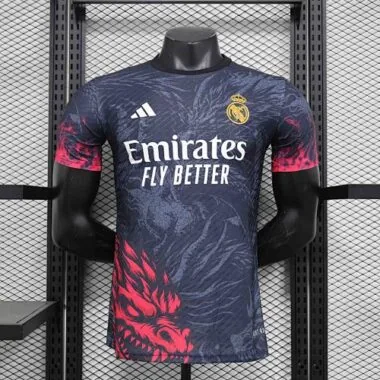 24-25 Real Madrid Red Dragon Special Edition Kit Player Version Shirt