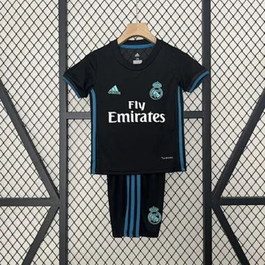 17-18 Real Madrid Away Retro Kid Kits Youth Apparels