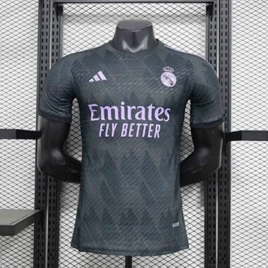 24-25 Real Madrid Special Edition Black Kit Player Version Shirt