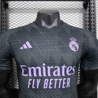 24-25 Real Madrid Special Edition Black Kit Player Version Shirt