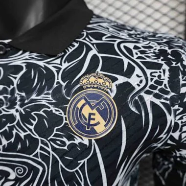 24-25 Real Madrid Black Dragon Special Edition Kit Player Version Shirt
