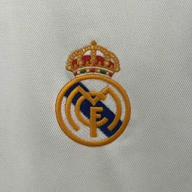 00-01 Real Madrid Home Retro Kit Long Sleeve Vintage Shirt