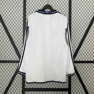 00-01 Real Madrid Home Retro Kit Long Sleeve Vintage Shirt