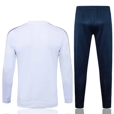 23-24 Real Madrid Long Sleeve Kits White Training Suits