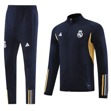 23-24 Real Madrid Black Jackets Suits
