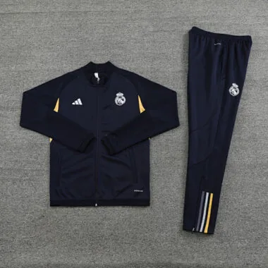 23-24 Real Madrid Black Jackets Suits