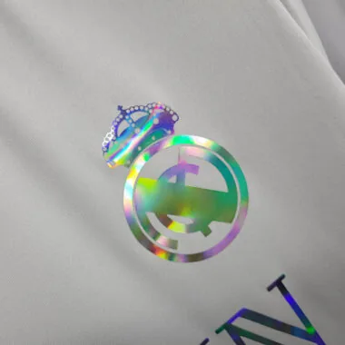 23-24 Maglia del Real Madrid, edizione speciale, bianca con dettagli scintillanti