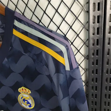 23-24 Real Madrid away long sleeved size S-3XL Soccer Jersey