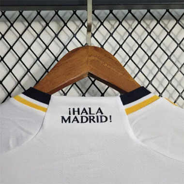 23-24 Real Madrid Home Long Sleeve Size S-XXL