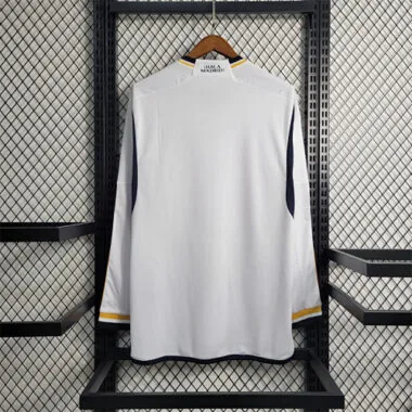 23-24 Real Madrid Home Long Sleeve Size S-XXL