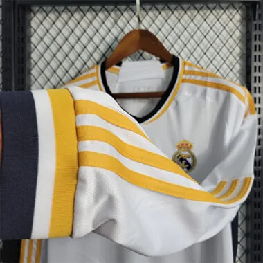 23-24 Real Madrid Home Long Sleeve Size S-XXL
