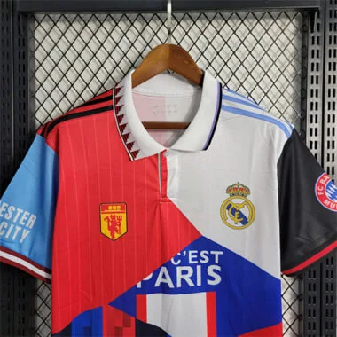 23-24 Real Madrid Club gezamenlijke speciale editie, maten S-XXL