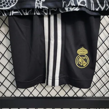 2023/24 Real Madrid Special Edition Black kids kit