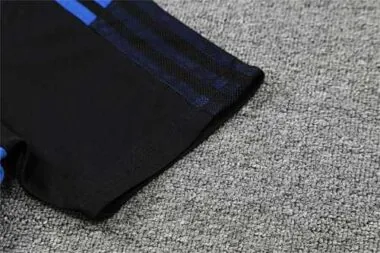 Real Madrid Polo black with yellow-logo