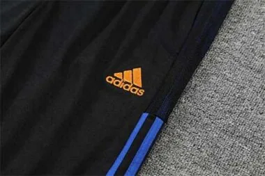 Real Madrid Polo black with yellow-logo