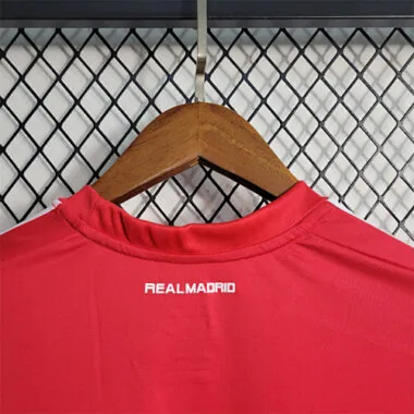11-12 Real Madrid red away long sleeve