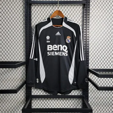 06-07 Real Madrid third away Long Sleeve