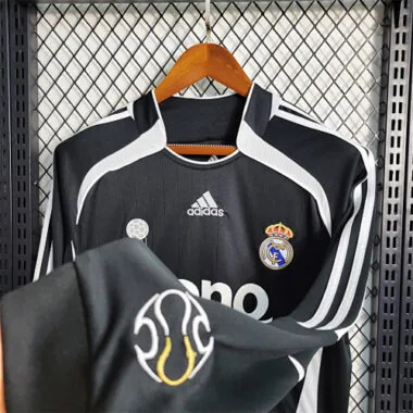 06-07 Real Madrid third away Long Sleeve