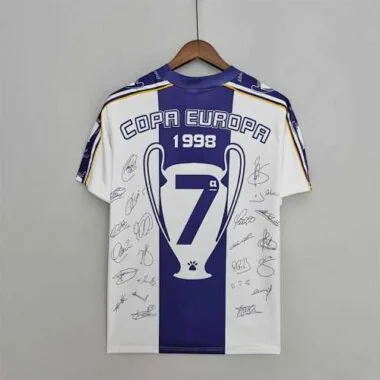 97-98 Real Madrid Champions League 7 Champions Commemorative Edition