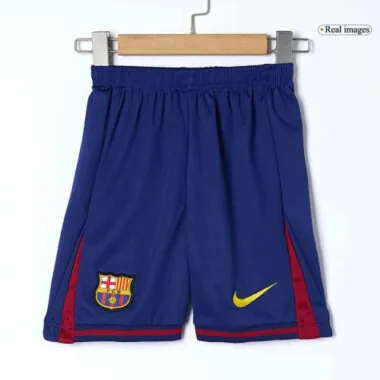 25-26 Kids Barcelona Home Kids Full Kit Cheap Football Jersey Wholesale Yupoo