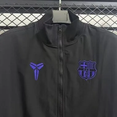 25-26 Barcelona Windbreaker Jacket Kit S-3XL Cheap Football Jersey Wholesale Yupoo
