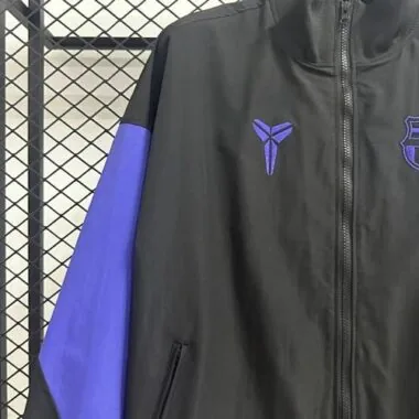 25-26 Barcelona Windbreaker Jacket Kit S-3XL Cheap Football Jersey Wholesale Yupoo