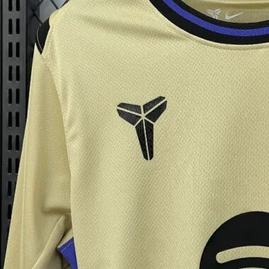 25-26 Barcelona Away Long Sleeve Kit S-4XL Cheap Football Jersey Wholesale Yupoo