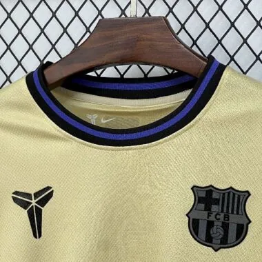 25-26 Barcelona Away Long Sleeve Kit S-4XL Cheap Football Jersey Wholesale Yupoo
