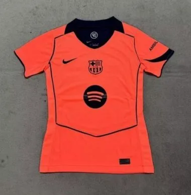 25-26 Women#039;s Barcelona Third Away Kit Cheap Football Jersey Wholesale Yupoo