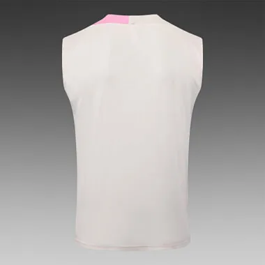 25-26 Barcelona Sleeveless Training Kits Tracksuits Cheap Football Jersey Wholesale Yupoo