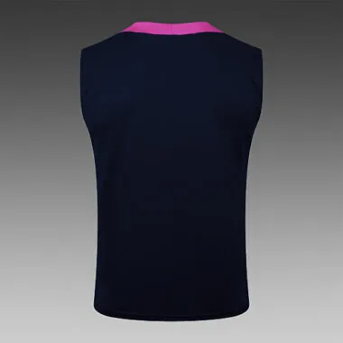 25-26 Barcelona Sleeveless Training Kits Tracksuits Cheap Football Jersey Wholesale Yupoo