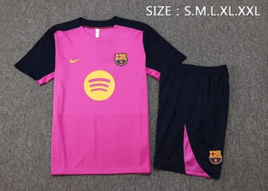 25-26 Barcelona Training Kits Tracksuits Cheap Football Jersey Wholesale Yupoo