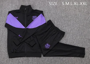 25-26 Barcelona Training Kits Jacket Tracksuits Cheap Football Jersey Wholesale Yupoo