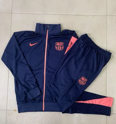 25-26 Kids Barcelona Training Kits Jacket Tracksuits Cheap Football Jersey Wholesale Yupoo