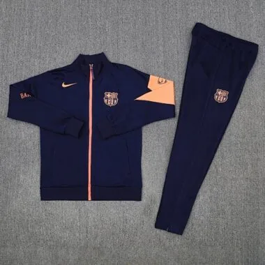 25-26 Barcelona Training Kits Tracksuits Jacket Cheap Football Jersey Wholesale Yupoo
