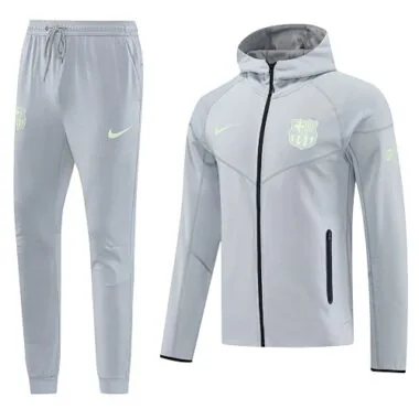 25-26 Barcelona Hoodie Training Kits Tracksuits Jacket Cheap Football Jersey Wholesale Yupoo