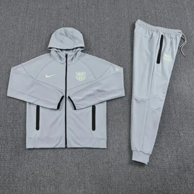 25-26 Barcelona Hoodie Training Kits Tracksuits Jacket Cheap Football Jersey Wholesale Yupoo
