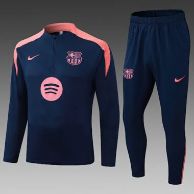 25-26 Barcelona Training Kits Tracksuits Sweatshirt Cheap Football Jersey Wholesale Yupoo