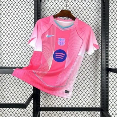 25-26 Barcelona Pink Special Edition Kit S-2XL Cheap Football Jersey Wholesale Yupoo