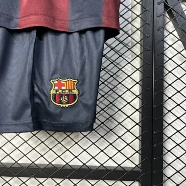00-01 Kids Retro Barcelona Home x CJ Edition Skeleton Soccer Jersey