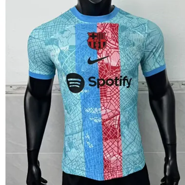 2025/26 Barcelona Blue Special Edition Player Version Jersey