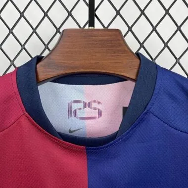 25-26 Kids Barcelona Home x Travis Scott Soccer Jersey