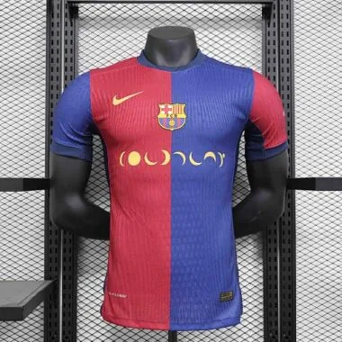 2024/25 Player Barcelona Home Coldplay
