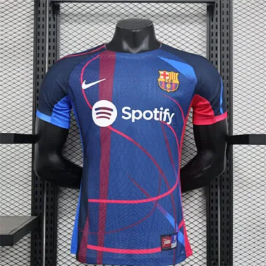 23-24 Barcelona blue special edition player version