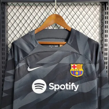 23-24 Barcelona Black Goalkeeper long sleeve